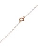 Graduated Diamond Circle Drop on Cable Chain Necklace